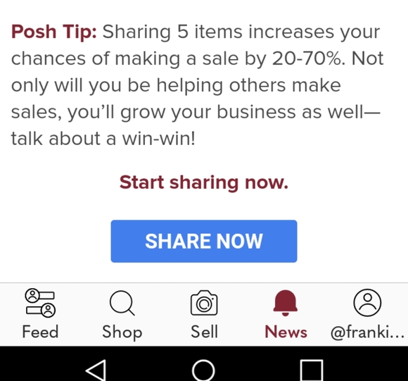 How to share on Poshmark - Picture 11 of 12